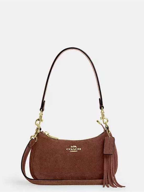 Coach Handbags - COACH Mini Terri in Suede
